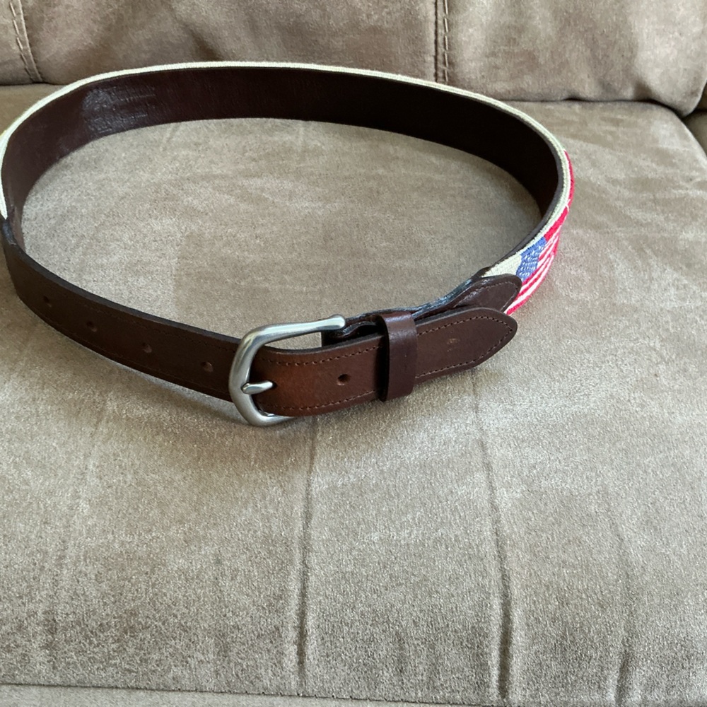 Brown Leather Belt